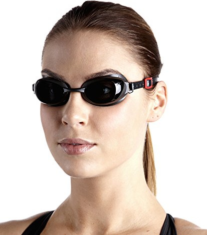 Speedo Aquapure Optische Schwimmbrille - Oxid Grau und Rauchglas - -5.5