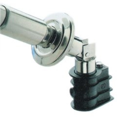 Well Solutions Leiterkippgelenk V2A 43 mm 1 Paar Einbauhülse Schwimmbad Pool