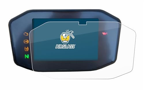 brotect Pellicola Protettiva Vetro per KTM 690 Duke / 790 Duke / 1290 Super Duke R Protezione Schermo [Durezza Estrema 9H, Chiaro]