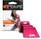 KT Tape Original Consumer, Vorgeschnittene, 20 Streifen, Baumwolle, Rosa