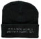 Hip-Hop Mütze it´s a sick World and I am a happy guy 51119 schwarz