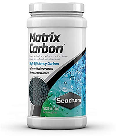 Seachem Hochleistungs-Kugelkohle für Meer-und Süßwasser Matrix Carbon Schwarz 500 ml (1er Pack)