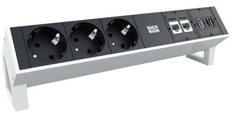 Bachmann 902.302 Desk2 Schwarz, Grau