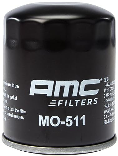 AMC Filter MO-511-KAV Ölfilter für Modell Mitsubishi Colt VI 1.3/Kia Picanto Schrägheck 1.1/Hyundai i20 Schrägheck 1.2
