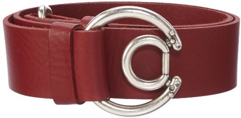 MGM Damen Gürtel Grazia, 2278, Einfarbig, Gr. 100 cm, Rot (dkl.rot 3)
