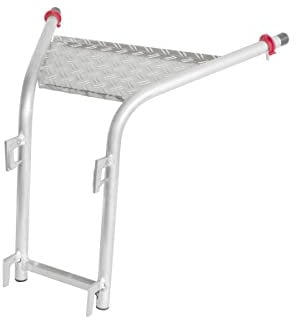Hymer Wandabstandshalter teleskopierbar, Wandabstand 42-67 cm, mit Ablageschale, für Sprossenleitern, Leiter 0051248