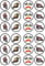 24 Motorbike Racing Edible Wafer Paper Cupcake Toppers/Decorations