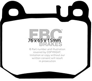 EBC Brakes DP31395C Redstuff Brake Pads, Red Stuff