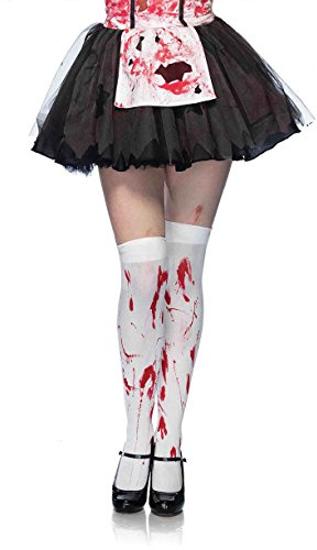 Leg Avenue Damen Overknee-Socken für Halloween Strumpfwaren