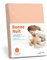 Bonne Nuit Elastan Spannbetttuch Baumwolle Stretch 220 g/m²- Steghöhe bis 40 cm Bettlaken für Boxspringbetten Wasserbetten - Größe 180x200 - 200x220 cm apricot
