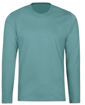 Trigema Herren Langarmshirt 636501 ,seegras ,XXX-Large