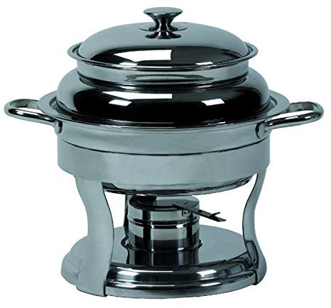 Visiodirect Réchaud Bain-Marie à Soupe en Acier Inoxydable
