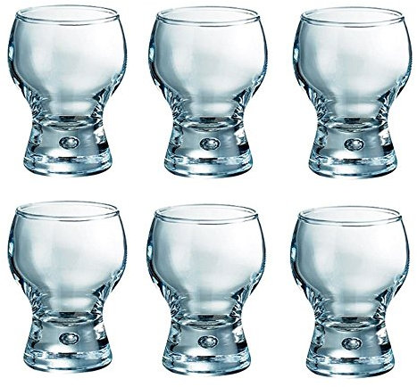 Durobor 443/05 Cosmos bicchierino da grappa/Amuse-Bouche 50ml, 6 bicchieri, senza contrassegno di riempimento