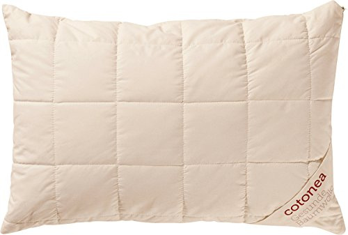 Cotonea Bio Kissen Naturhaar/Faser natur Größe 40x60 cm