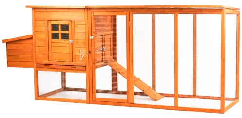 KCT Barcelona Deluxe 8ft EXTRA LARGE Chicken Coop with Run
