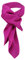 TigerTie Damen Chiffon Halstuch magenta fuchsia Uni Gr. 90 cm x 90 cm - Schal