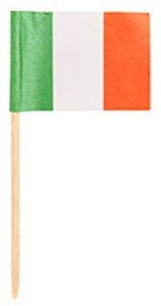 16638 - PAPSTAR - 500 Deko-Picker 8 cm Flaggen Italien
