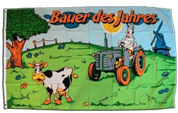 Flagge Bauer des Jahres - 90 x 150 cm