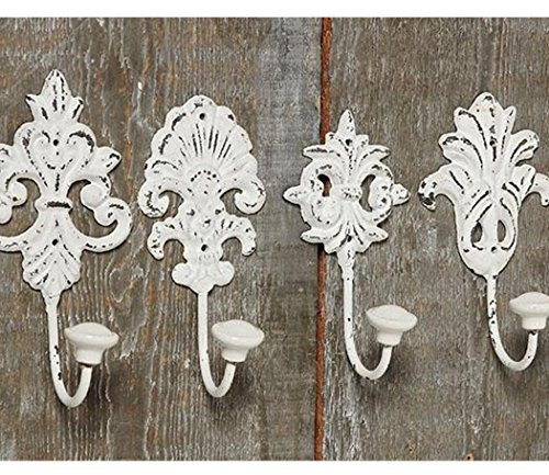 Hakenset Wandhaken Nostalgie Metallhaken 4429000 (4er Set)