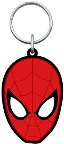 Monogram - Mg68131 - Porte-clés Souple - Visage De Spider-Man