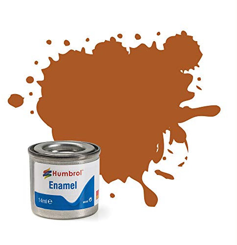 Humbrol 14ml No. 1 Tinlet Enamel Paint 9 (Tan Gloss)