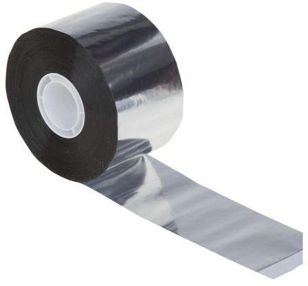 Norjews Alu-PP Klebeband, 75mm x 100m, Silber, 100 Meter