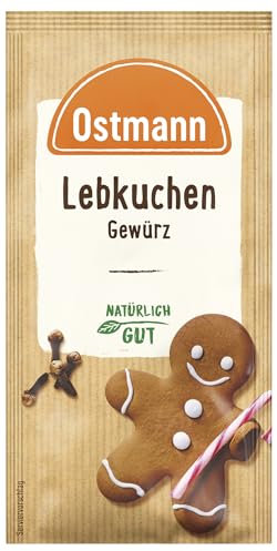 Ostmann Gewürze – Lebkuchen-Gewürz, Gewürzmischung für Leb- und Honigkuchen, ideal für Gebäck & Desserts in der Winter- und Weihnachtszeit, vegan, 15 x 15 g
