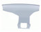 MANIGLIA OBLO' BIANCA per lavatrici Samsung mod. WF0502NXWG WF05802NUWG DC64-02430A