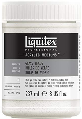 Liquitex Additif - Gel Texture Billes Transparentes Pot 237ml