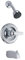 Classic Druck ausgewogene Thermostat Badewanne und Dusche Wasserhahn Zierleiste mit Hebel Griff Finish/Dusche Typ: Chrom/Wandhalterung