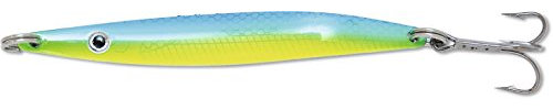 Zebco Impact Spoon, blau/Chartreuse, 9,5 cm