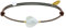 LES POULETTES BIJOUX - Pulsera Enlace Pequeña Corazon de Madreperla - Classics - Marrón Claro