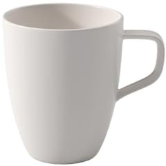 Villeroy & Boch - Artesano Original Becher, schlichte Tasse in klassischem weiß aus Premium Porzellan, spülmaschinenfest, 380 ml