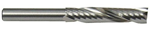 HS Spiralnutfräser Z2 HSS Oberfräser Schaftfräser (D=10 S=8 l=52 L=90)