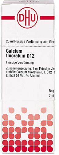 DHU Calcium fluoratum D12 Dilution, 20 ml Lösung