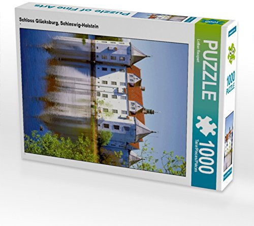CALVENDO Puzzle Schloss Glücksburg, Schleswig-Holstein 1000 Teile Puzzle hoch | 1000 Teile Lege-Größe 48 x 64 cm Foto-Puzzle für glückliche Stunden