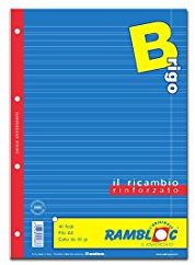 Rambloc Ricambi A4 210 x 297 mm (A4) 40sheets - notebook filler paper (40 sheets)