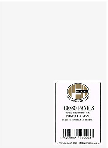 Belle Arti : Gesso Panel : Multi-Ply Poplar Wood Base : 13x18cm