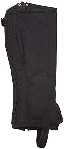 Kerbl Minichaps ClassicStretch (Farbe schwarz, Größe XXL, waschbar, mit Stretcheinsatz, mit Reisverschluss) 328778
