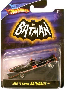 Hot Wheels > 1966 TV Series Batmobile Vehicle 1/50 Scale by Hot Wheels