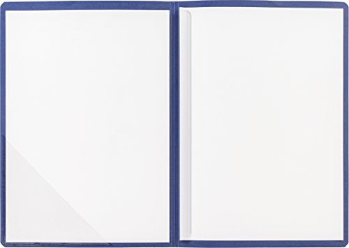 BRUNNEN 102012630 Bewerbungsmappe (Karton, A4) dunkelblau