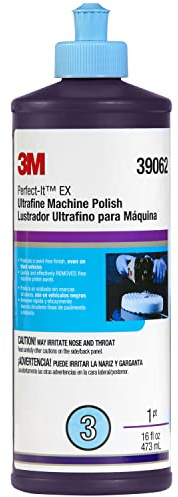 Perfect-It 3M EX Ultrafine Machine Polish, 39062, 1 pt(16 fl oz/473 mL