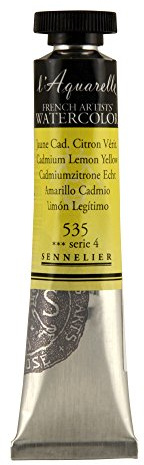 Sennelier Watercolour 21ml Tube S4 - Cadmium Lemon Yellow (535)