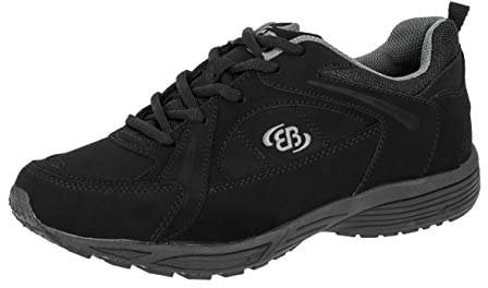Brütting Unisex Hiker Walkingschuhe, Schwarz Grau, 41 EU