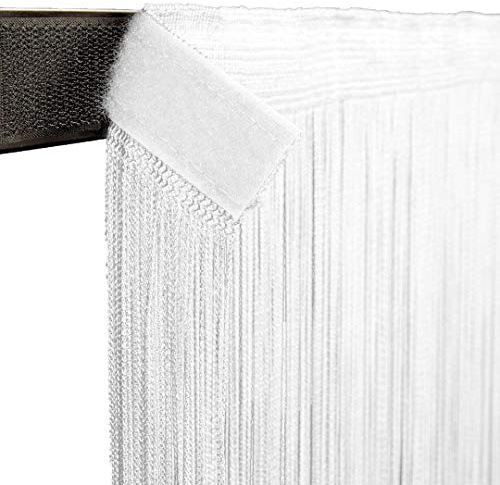 String Curtain 3m Width 6m Length, White ( Tücher )