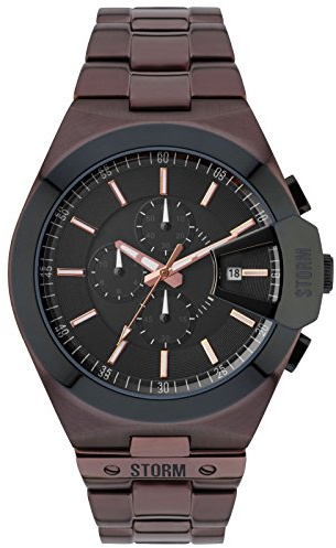 STORM London Vexitron Herren Chronograph braun/schwarz 47248/BR