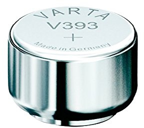 Varta V393 393 526 SR754 W 1,55 V 75 mAh 5,4/7,9 mm Lot de 10 Horloge Batterie