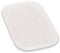 Seletti Bandeja, Porcelana, Blanco, 18,5 x 27 cm