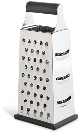 HIC Harold Import Co. 900, Stainless Steel, Silver, Cheese Grater