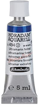 Schmincke - Aquarellfarbe Tube 5 ml 494 Ultramarine sehr dünn